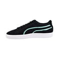 thumbnail image 4 of Puma Suede Classic X Hollows Men's Shoes Puma Black/Biscay Green 367394-01, 4 of 6