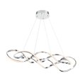 thumbnail image 5 of Wac Lighting Pd-47839 Interlace 39" Wide 3000K Led Abstract Linear Pendant - Black, 5 of 7