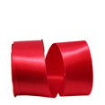 thumbnail image 1 of Reliant Ribbon 5000-252-16K 2.25 in. 50 Yards Double Face Satin Allure Ribbon, Hot Red, 1 of 1