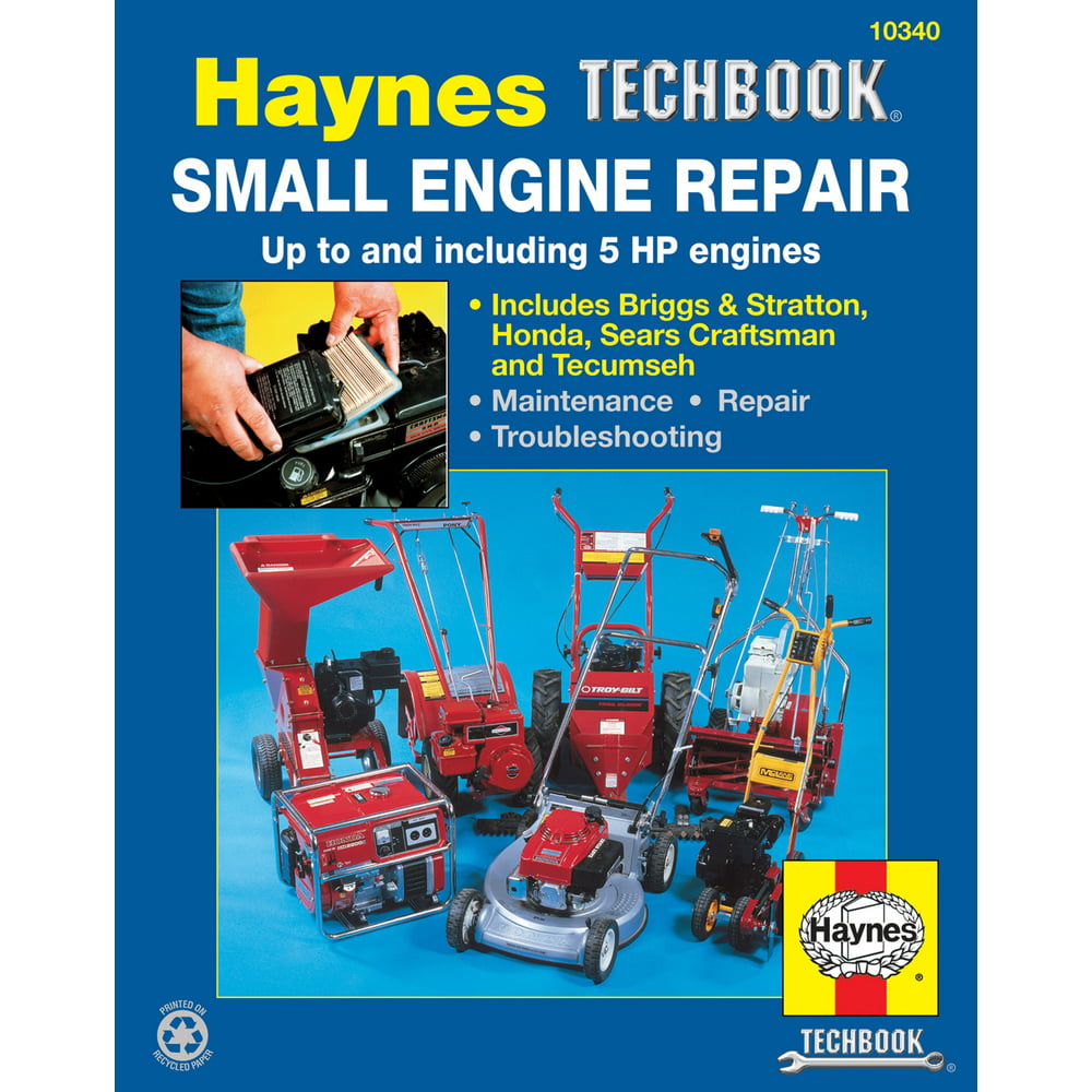 Small Engine Repair Haynes Techbook 5 HP and Less Haynes Repair Manual