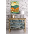 thumbnail image 3 of Sisters, Oregon, Geometric (16x24 Giclee Gallery Art Print, Vivid Textured Wall Decor), 3 of 3