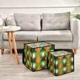 thumbnail image 6 of Home Organizer Foldable Fabric Storage Bin With Handle Traditional Color Matching, 6 of 7