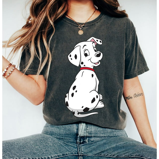 Disney 101 Dalmatiens t-shirt Rolly's Back, Disneyland Family Chemise Assortie, Magic Kingdo - comme sur L'Image - L