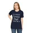 thumbnail image 5 of If it involves camping and dogs count me in funny dog owner Unisex T-shirt, 5 of 7