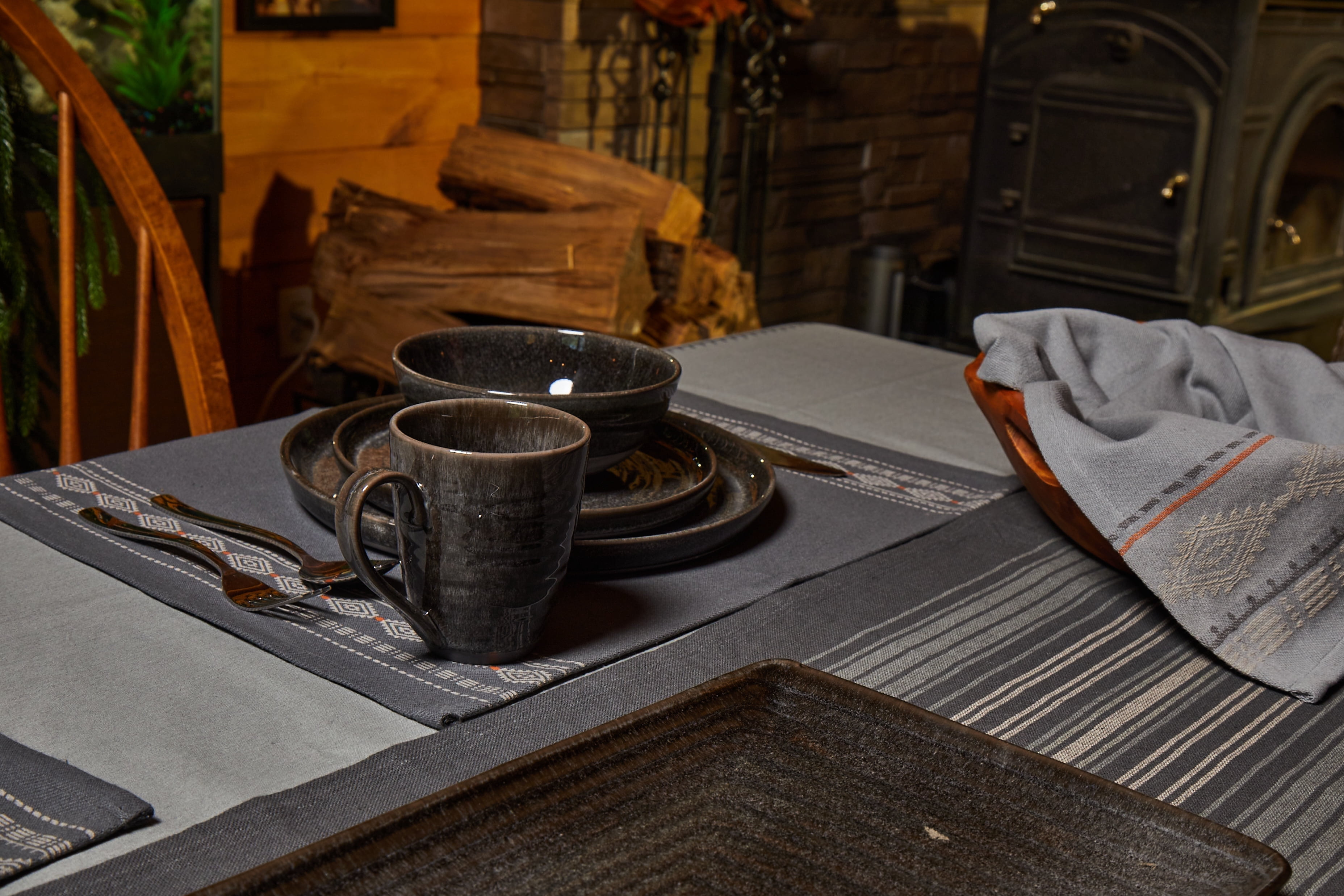 Yellowstone Kitchen Table Placemat, Rip Collection