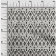 thumbnail image 1 of oneOone Tissu en Coton et Soie Imprimé Ikat Paisley & Chevron BTY 42 Pouces de Large, 1 of 1