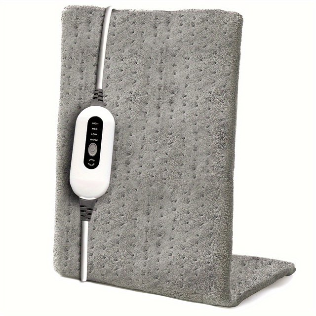 MesaSe 12x24 Inches Extra Large Electric Heating Pad For Back Neck Shoulder Abdomen And Leg Muscle Comfort - 4 Heat Levels 2-Hour Auto-Off Moist/Dry Heat Machine Washable