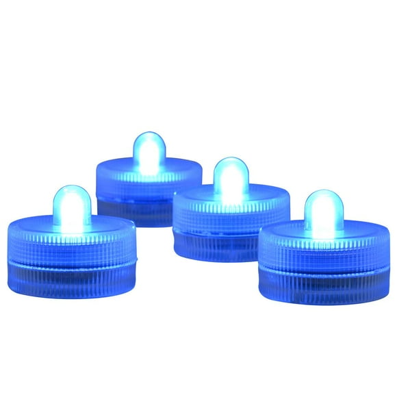 Lámpara KITOSUN - Vela de té LED sumergible (12 unidades), color azul