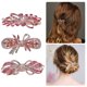 thumbnail image 2 of Pasadores para el Cabello Unique Bargains 3 Piezas Rosa, 2 of 7