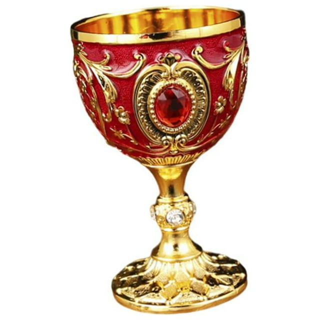 braveheart 30ml Mini Goblet Vintage Metal Wine D Cup Medieval Shatterproof Style Reusable Style Style C