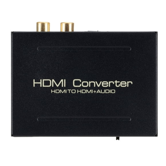 XZNGL Hdmi Splitter Hdmi Audio Extractor Rca to Hdmi 1080P Audio Extractor Converter Splitter Hdmi to Hdmi And Optical Spdif Rca L/R