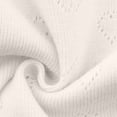 thumbnail image 5 of Paiwinds Summer Toddler Girls Sleeveless Bodysuit Scoop Neck Spaghetti Strap Bow Embossed Romper Casual Stretch Regular Fit Onesies for Baby Girls, 5 of 8