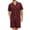 Wine, variant on Mens Lounge Outfits Sets 2 Piece Cooling Touch Button Up Shirt Lightweight Elastic Waist Shorts Suits for Stay Home