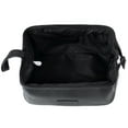 thumbnail image 2 of Alpine Swiss Lauter Toiletry Bag Genuine Leather Shaving Kit Dop Kit Travel Case, 2 of 7