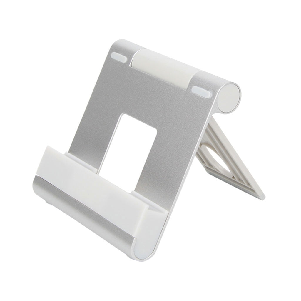Wzmzjy Tablet Aluminum Alloy Desktop Stand Mount Holder -Silver