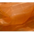 thumbnail image 5 of Olivia Gray Wanda Box Voile Grommet Panel - Machine Washable Polyester Curtain Panels with 8 Shiny Silver Grommets - 54-inch x 90-inch - Neon Orange, 5 of 5