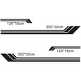 thumbnail image 2 of 2 Pcs Universal Side Sticker Long Stripe Auto Body Racing Sports Decals Body Window Decals for RV, Caravan,Truck , suitable for sports activities, gym workouts, fitness training, outdoor exercises ..., 2 of 6