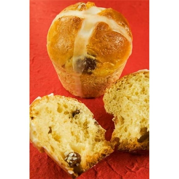 Danita Delimont PDDEU33NTO0000B Hot Cross Buns An English Easter Specialty Poster Print by Nico Tondini, 11 x 17