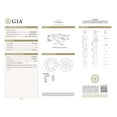 thumbnail image 2 of Solitaire Diamond Engagement Rings for Women GIA certified Round Brilliant Diamond Square Halo Rings Tapered Shank 14K Gold 2.20 carat, 2 of 6