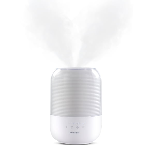 Homedics Ultrasonic Top Fill Cool Mist Humidifier with Up to 35hr Run time