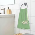 thumbnail image 3 of Yayeee 100% Cotton Hand Towels for Bathroom 16" x 28" Soft Absorbent Kitchen Towel, Green Lemon Juice, 3 of 7