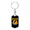 Dog Tag with Swivel Keychain (Gold), variant on Bitcoin The Halvening Crypto Stainless Steel or 18k Gold Premium Swivel Dog Tag Keychain