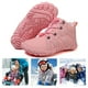thumbnail image 1 of Botines Minimalistas Botas Nieve Invierno para Senderismo Escalada (31) Rosa, 1 of 9