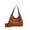 Brown, variant on Estelle Shoulder Bag & Wallet Set, Vegan Leather Shoulder Bag Handbag Purse by Mia K