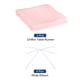 thumbnail image 3 of Camino de mesa de Gasa Unique Bargains 2 Paquete 28 x 120 Pulgadas Rosa, 3 of 6