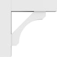 thumbnail image 3 of 5"W X 18"D X 18"H Standard Legacy Architectural Grade Pvc Bracket With Block Ends, 3 of 8