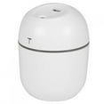 thumbnail image 2 of Slatcetga 220ml Desktop USB Powered Mini Air Humidifier for Home Office Dormitory Car Use White, 2 of 8