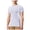 White-tZDCQ, variant on JFOPQVSM Men's Sports T Shirt Solid Color Round Neck Ice Silk Quick Drying Sports T Shirt