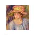thumbnail image 2 of Woman with a hat Poster Print by Pierre-Auguste Renoir (18 x 24), 2 of 4