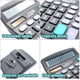 thumbnail image 3 of Calculadora escritorio solar/pilas 12 dígitos, LCD grande, botón grande, sensible, calculadora sobremesa doble potencia, 3 of 3
