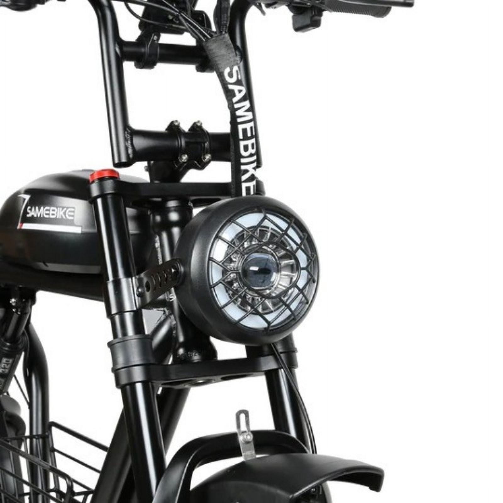 SAMEBIKE Moped-Style Electric Bike M20-III, E Bike for Adults, Electric Bicycle with Dual Motor and Dual Battery