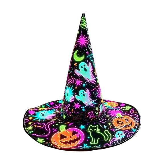 No-Sew Witch Hat for Halloween Party Decoration