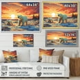 thumbnail image 4 of Designart "Adventures in Churchill, Canada I" Animals Floater Framed Canvas Art Print, 4 of 7