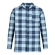 thumbnail image 4 of Yaoyar Men's Plaid Button Down Shirt Long Sleeve Casual Lapel Work Shirts Lightweight Shirts with Pocket, 4 of 4
