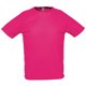 thumbnail image 1 of SOLS - Camiseta de deporte transpirable de manga corta para hombre - Modelo Sporty (Rosa Neón), 1 of 3