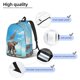thumbnail image 3 of Easygdp Elephant Giraffe Mochila de Lona Resistente para Laptop, Compatible con Laptops de 15 a 17 pulgadas, Ideal para Escuela, Trabajo y Viajes-Medium, 3 of 5