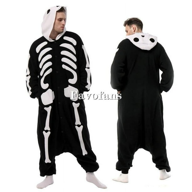 Favofans Animal Kigurumi Adultos Canguro Pato Mono Pijamas Disfraces de Halloween Cosplay Mono Regalo de Navidad XXL
