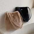 thumbnail image 4 of Bucket Bag Fashion Creative Plush All-match Shoulder Purse Shoulder Handbag, 4 of 10