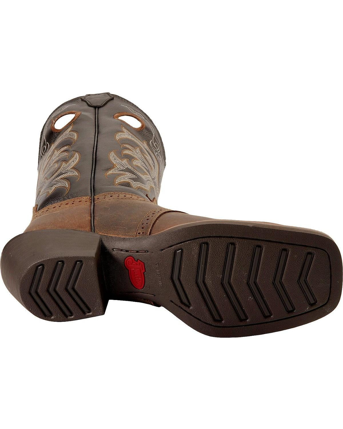 justin stampede punchy cowboy boots