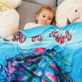 thumbnail image 2 of Sea Turtles Blanket for Girls, Just A Girl Who Loves Turtles Throw Blanket, Soft Kids Kawaii Blanket Sea Turtles Gifts for Birthday Christmas 50x60 inches, 2 of 6