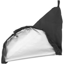 Raindrops Silver Coated Polyester Kayak Cover Breathable Uv Blocking Seat Protection For Outdoor Storage Black