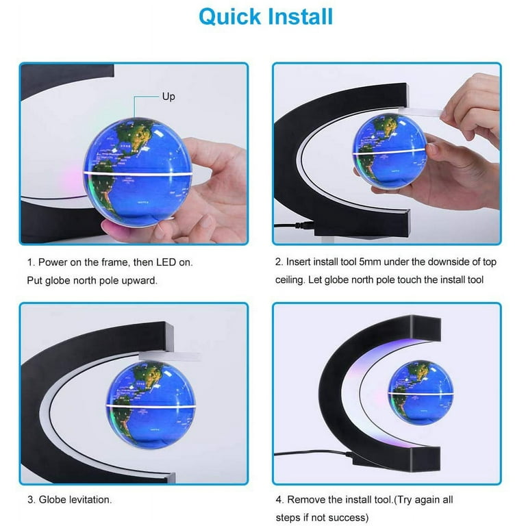 360 Degree rotating customized magnetic levitation/