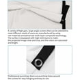 thumbnail image 5 of Natural Polyester Fabric Portable Projection Screen, High-Quality Materials For Home Theater, Foldable Anti-Crease, Easy Install With Mucilage Glue Hook, Supports Hd 4K With, 5 of 5