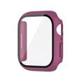 thumbnail image 1 of Flmtop Screen Protector Impact Resistant Ultra Thin Tempered Glass Film Clear Smart Watch PC Hard Case for iWatch 7 41mm/45mm, 1 of 10