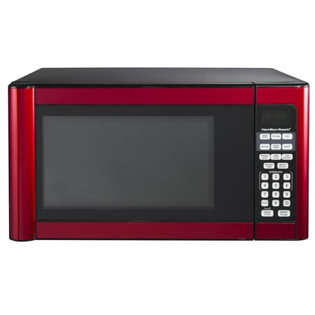 Hamilton Beach 1.1 Cu. Ft. Red Microwave