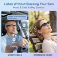 thumbnail image 6 of AI Smart Glasses 4K Camera, Bluetooth Calling 8MP Image Stabilization Camera with Video Recording & Dual Microphones Real-time Translation/GPT Object Recognition 270mAh Anti-Blue Light Lense, 6 of 9